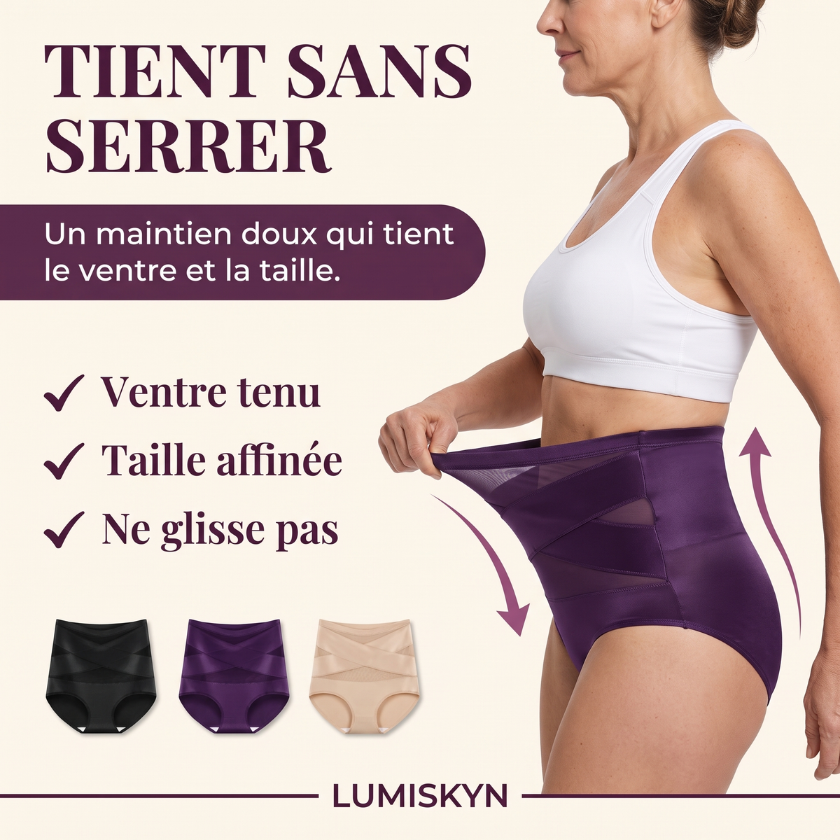 Un maintien qui tient sans serrer