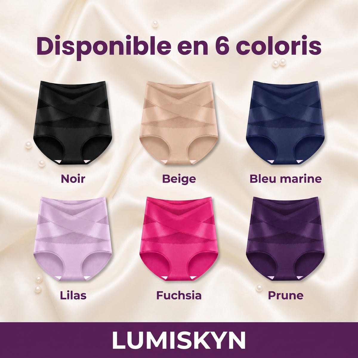 Disponible en 6 coloris