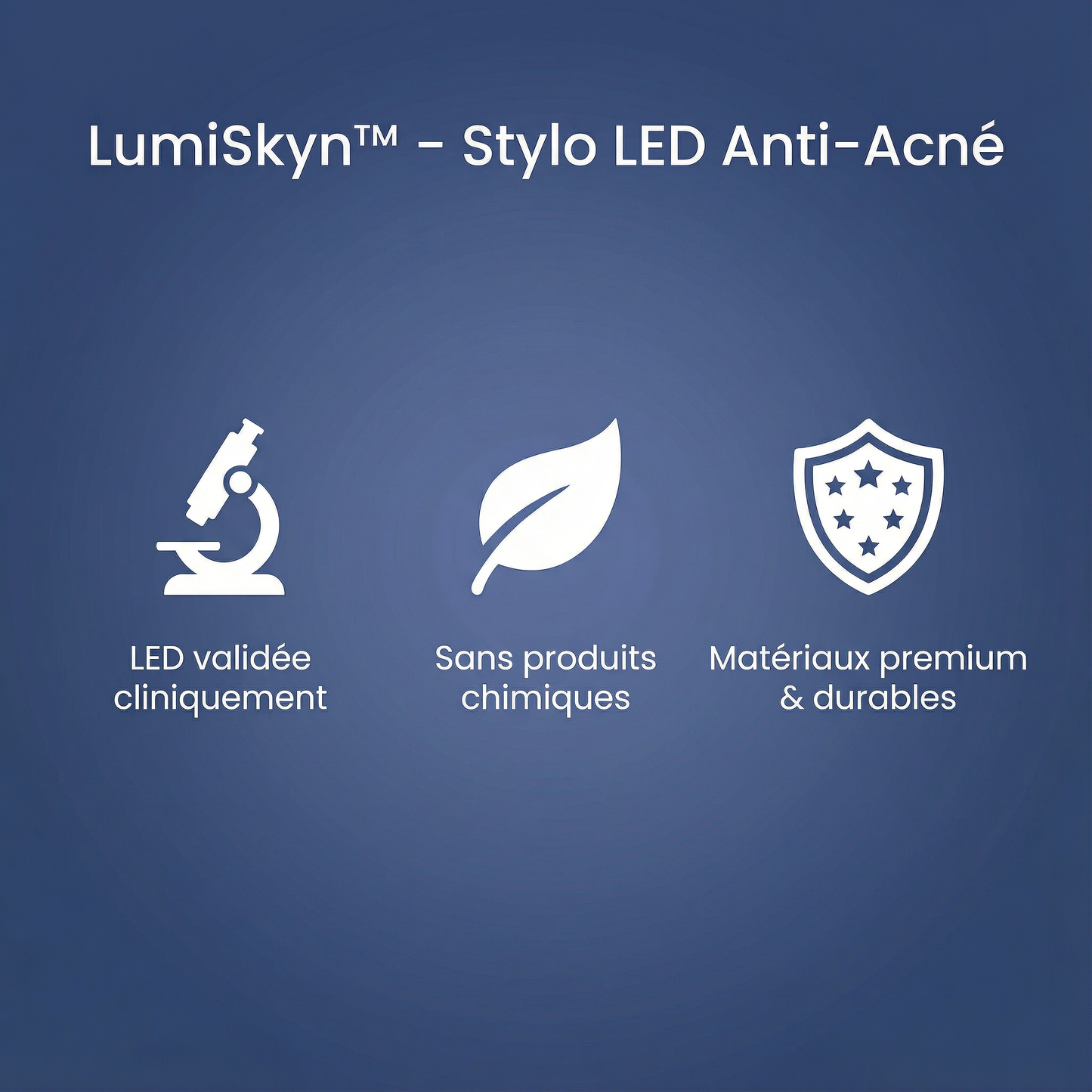 LumiSkyn™ Pro Control – Appareil LED Anti-Acné