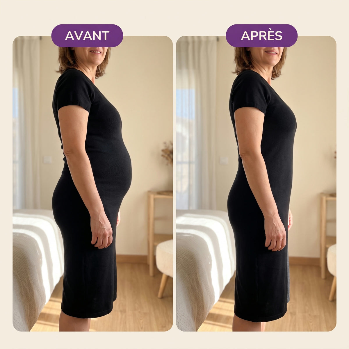 Avant / après, image d'illustration