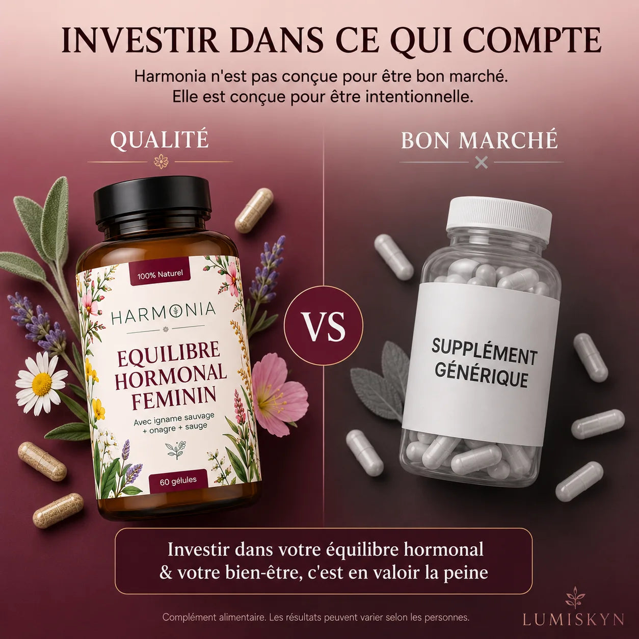 Harmonia I Complément Naturel Ménopause & Périménopause